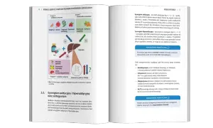 Schemat interakcji leków z wątrobą. Grupa A to inhibitory, B induktory enzymów, C nieokreślone działanie. Digoksyna może wchodzić w interakcje.