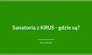 Sanatoria z KRUS gdzie są? Sprawdź, gdzie można skorzystać z rehabilitacji