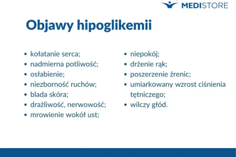 Objawy hipoglikemii: kołatanie serca, potliwość, osłabienie, drżenie rąk, blada skóra, wilczy głód. Co to jest hipoglikemia?