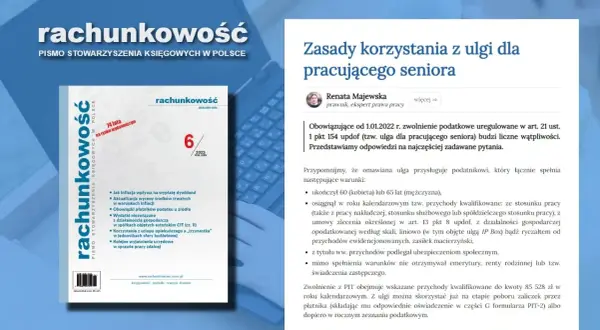 Ulga dla pracujących seniorów – jak uniknąć wysokich podatków?