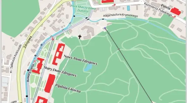 Krynica-Zdrój sanatorium Mielec mapa - znajdź idealne miejsce na zdrowie