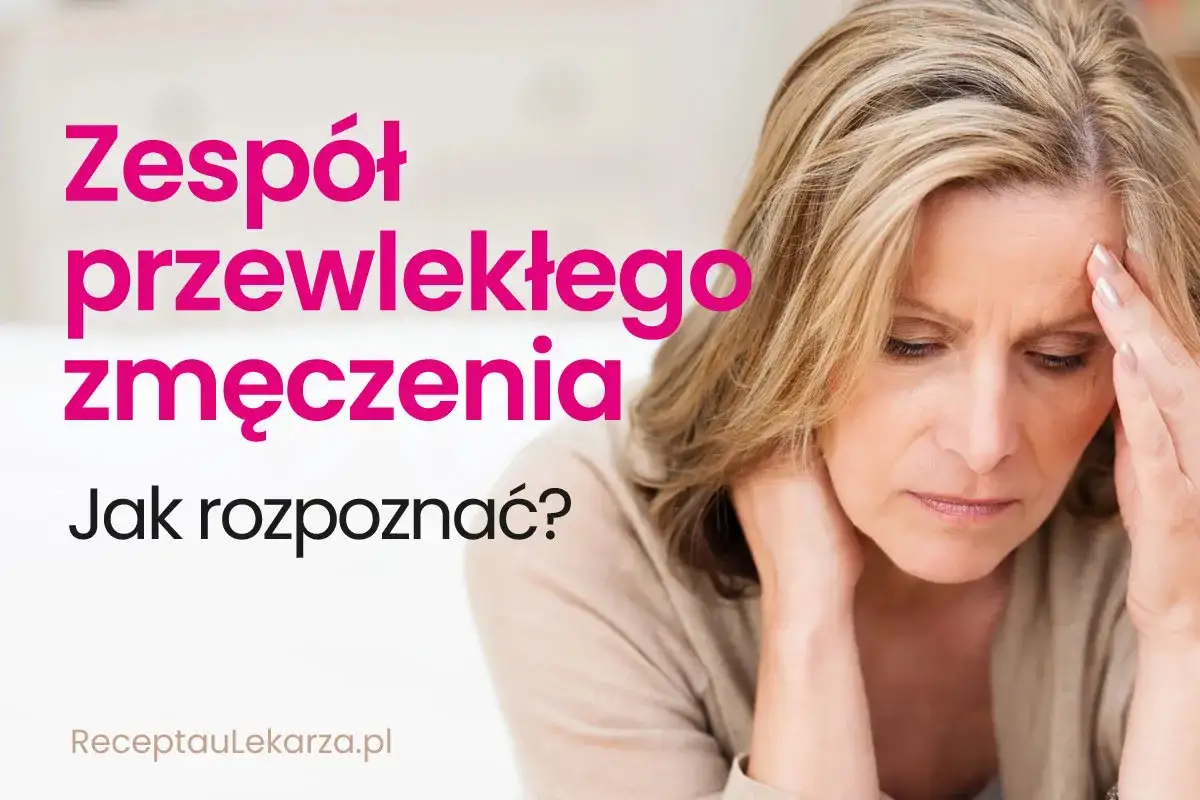 Kobieta z neurastenią, z ręką na skroni, cierpi na przewlekłe zmęczenie. Jak rozpoznać?